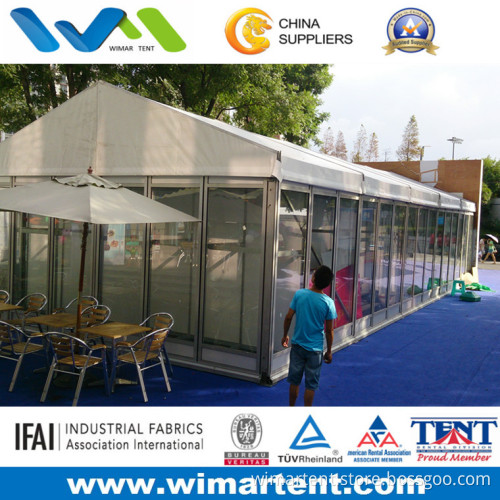 6m X 15m Aluminum Structure Glass Wall Tent